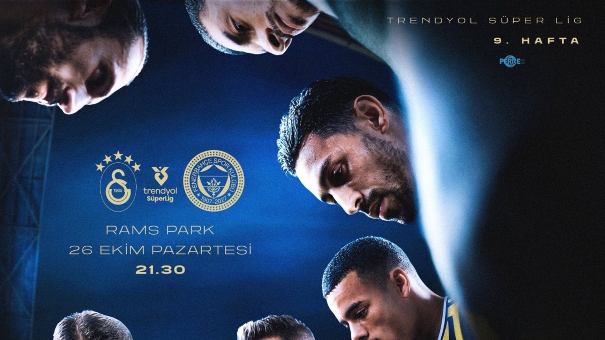 Trendyol Süper Lig'de derbi heyecanı: Galatasaray ile Fenerbahçe 407. kez karşılaşacak